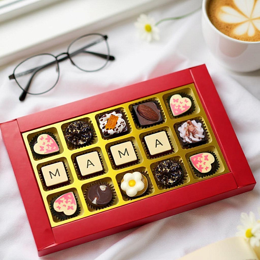 "Мама" набор конфет ручной работы 150г