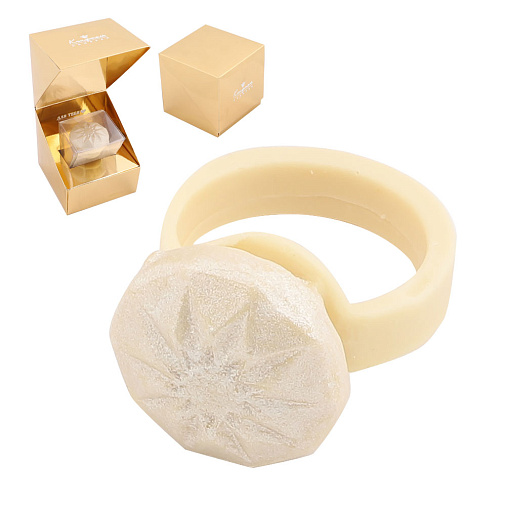 Кольцо из белого шоколада (золотая коробочка) 30г