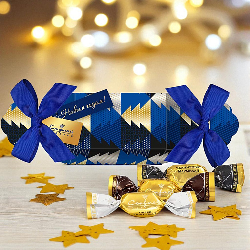 "Новогодняя хлопушка" набор мармелада в шоколаде 95г