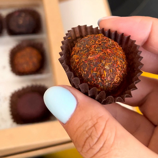 Финиковый трюфель (гибискус, сафлор, арония)