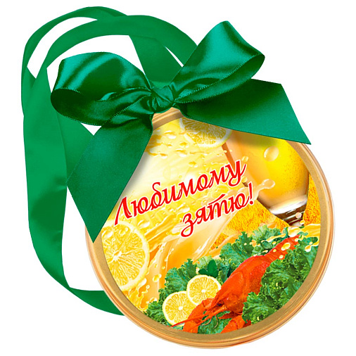 Зятю медаль молочный шоколад 70г