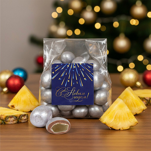 «Любимый вкус» драже ананас в молочном шоколаде 100г