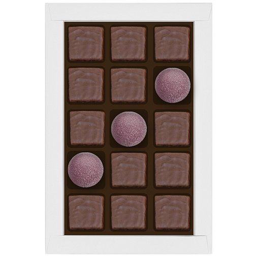 Набор шоколадных конфет и мармелада 120г