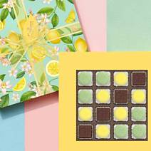 Набор конфет: мармелад со вкусом «Банан», «Зеленая дыня», лимонное суфле в горьком шоколаде