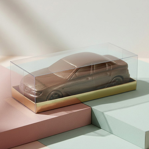 "BMW" скульптура молочный