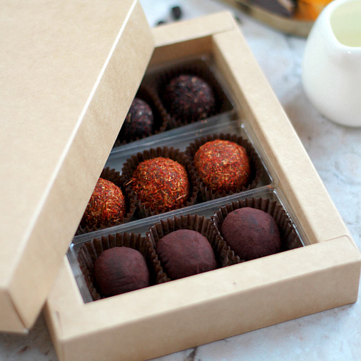 Финиковый трюфель (гибискус, сафлор, арония)