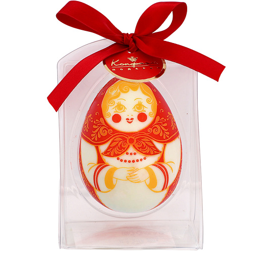"Русская красавица" яйцо белый шоколад