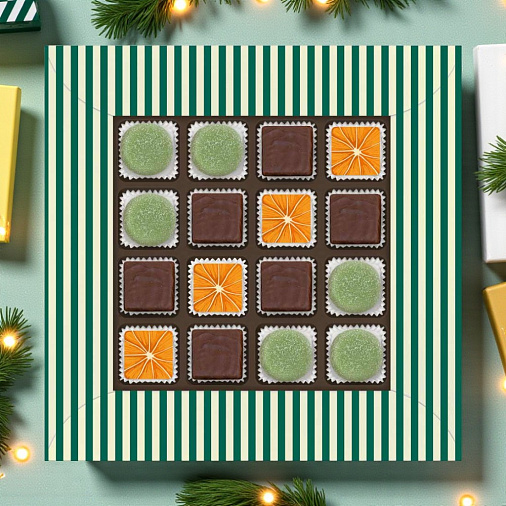 Новогодний набор конфет 170г