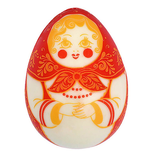 "Русская красавица" яйцо белый шоколад