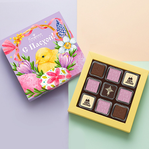 Пасхальный набор шоколадных конфет