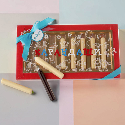 "Карандаши" шоколад белый