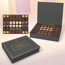 Роскошное собрание конфет ручной работы 1000г (серое)