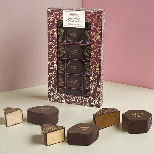 "Классика Конфаэль" набор суфле кокосового, кофейного, ванильного, лимонного