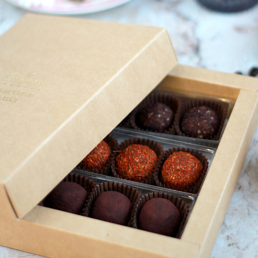 Финиковый трюфель (гибискус, сафлор, арония)