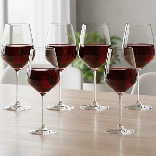 Бокалы для вина "Аурум" 430мл (Набор 6 шт)