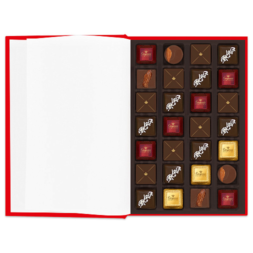 Новогодняя книга с конфетами 295г