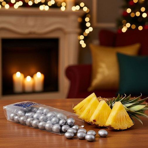 «Любимый вкус» драже ананас в молочном шоколаде 100г