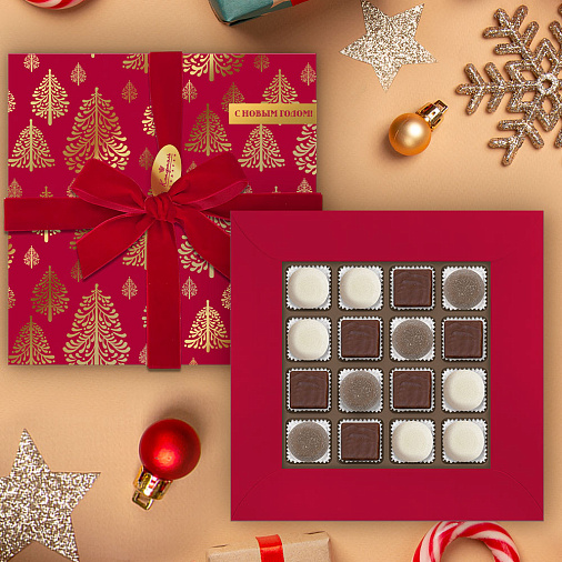 Новогодний набор конфет 205г