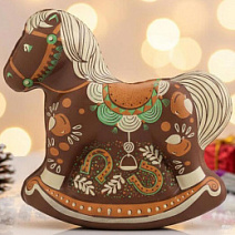 "Лошадка" скульптура шоколад молочный 140г