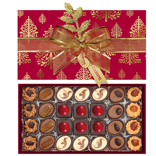 Новогодний набор конфет ручной работы 310г