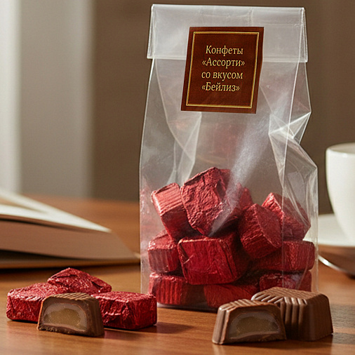 Ассорти из горького шоколада со вкусом "Бейлиз"