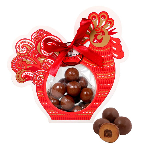 Пасхальный набор драже ирис в молочном шоколаде 100г