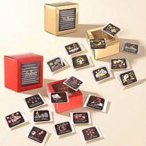 "Шутливые и серьезные пожелания" горький шоколад в ассортименте