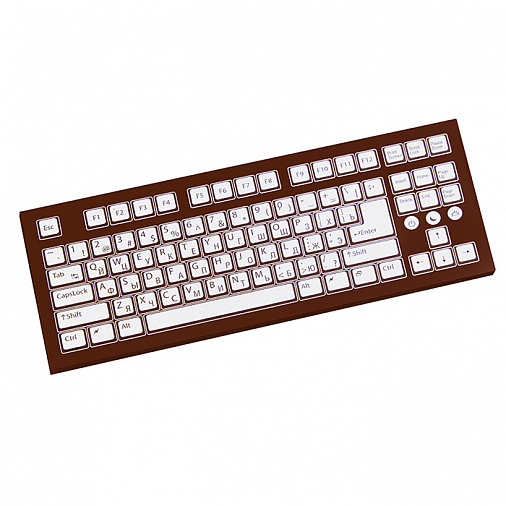Клавиатура  из горького шоколада 135г
