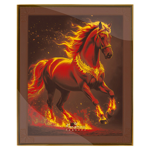 "Символ года 2026" картина молочный шоколад 1100г