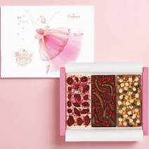 Подарочный набор три шоколада (балерина)