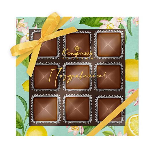 Набор конфет с шоколадной начинкой 95г