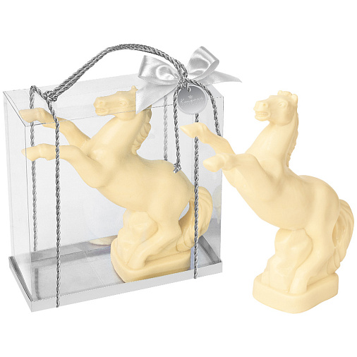 "Конь на дыбах" скульптура шоколад белый 750г