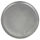 Поднос керамический под серебро круглый 30см