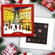 Новогодний набор: конфеты глазированные Суфле, конфеты "Ассорти" 105г